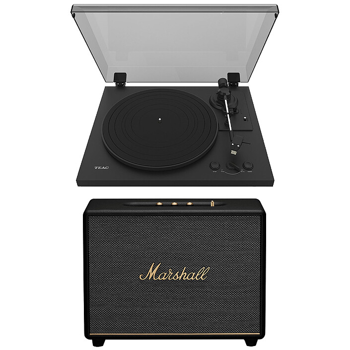 Teac TN-175 Noir + Marshall Woburn III Noir