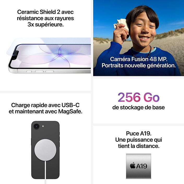 Avis Apple iPhone 17e 512 Go Rose Pastel