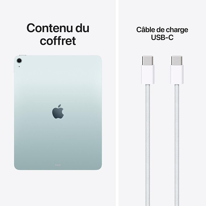 Apple iPad Air M4 13 pouces (2026) Wi-Fi 512 Go Bleu pas cher
