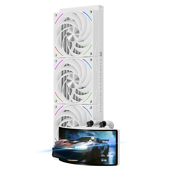 Thermalright Rainbow Vision 360 Turbo ARGB - Blanc