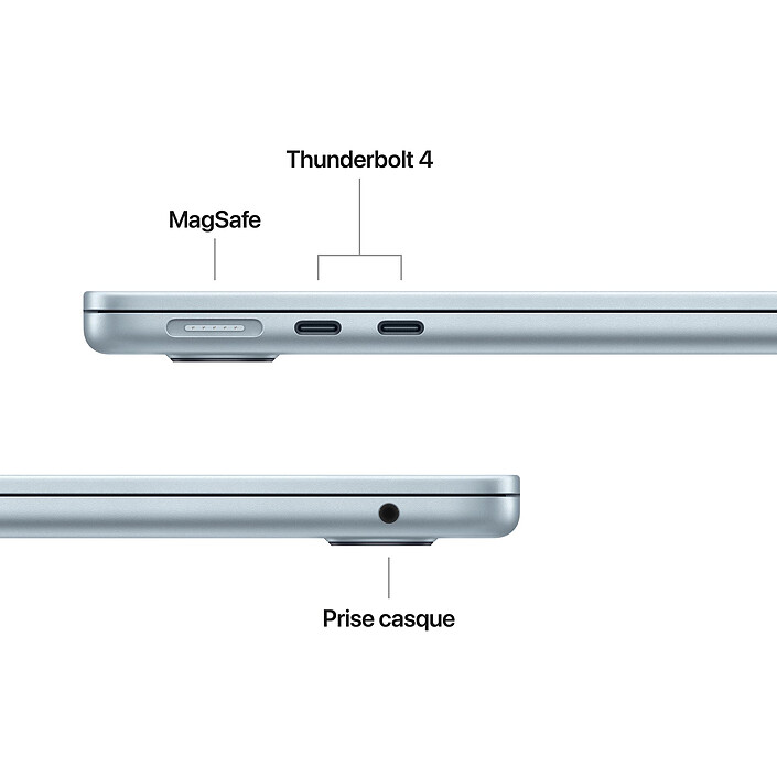 Acheter Apple MacBook Air M5 13 pouces (2026) Bleu Ciel 16 Go/512 Go (MDHH4FN/A)