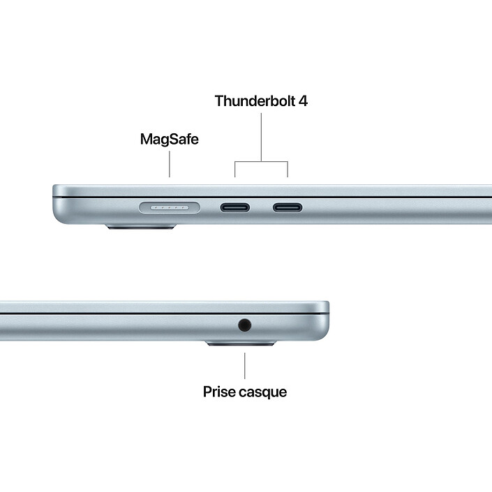 Acheter Apple MacBook Air M5 15 pouces (2026) Bleu Ciel 16 Go/1 To (MDVT4FN/A)