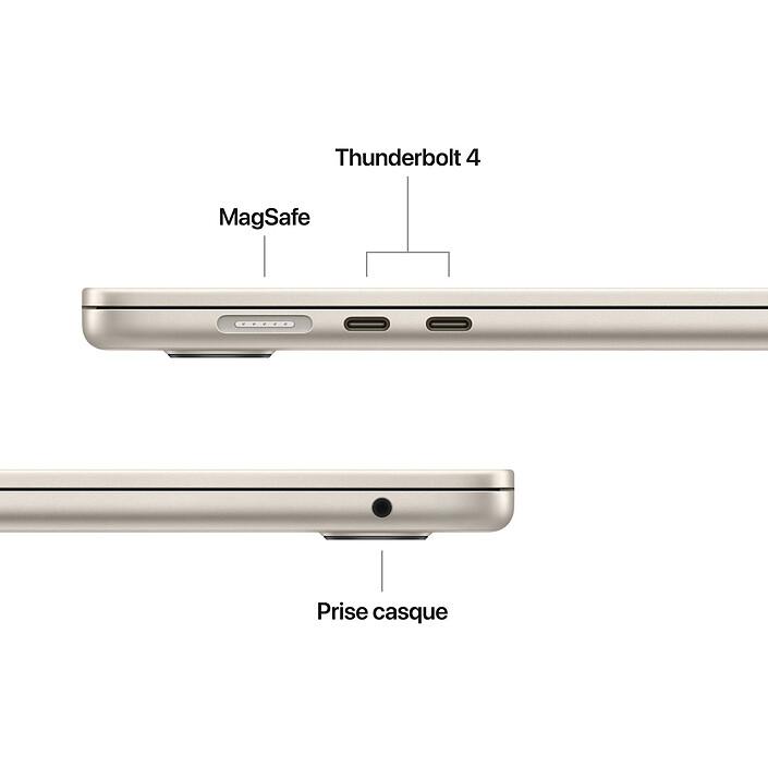 Acheter Apple MacBook Air M5 15 pouces (2026) Lumière Stellaire 24 Go/1 To (MDVF4FN/A)