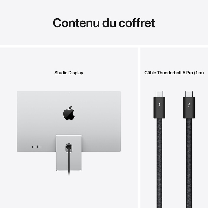 Apple 27" LED - Pantalla Studio Display - Cristal nanotexturizado - Soporte con inclinación y altura ajustables a bajo precio