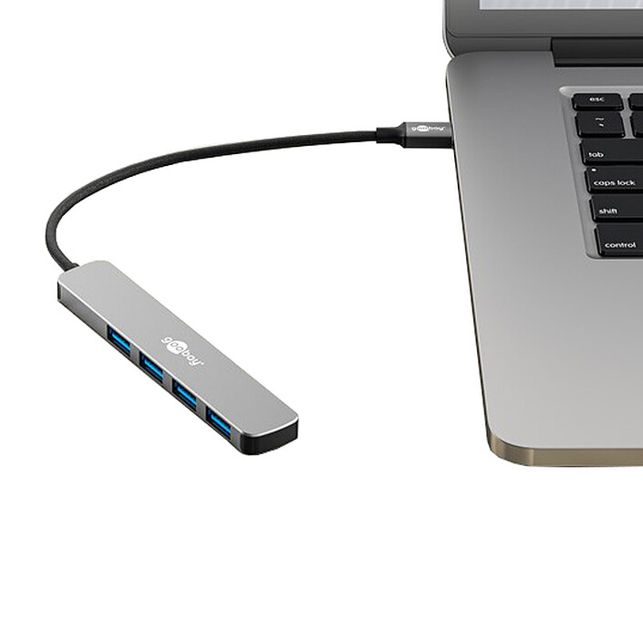 Acheter Goobay Hub Slim USB-C vers 4 ports USB-A 3.0