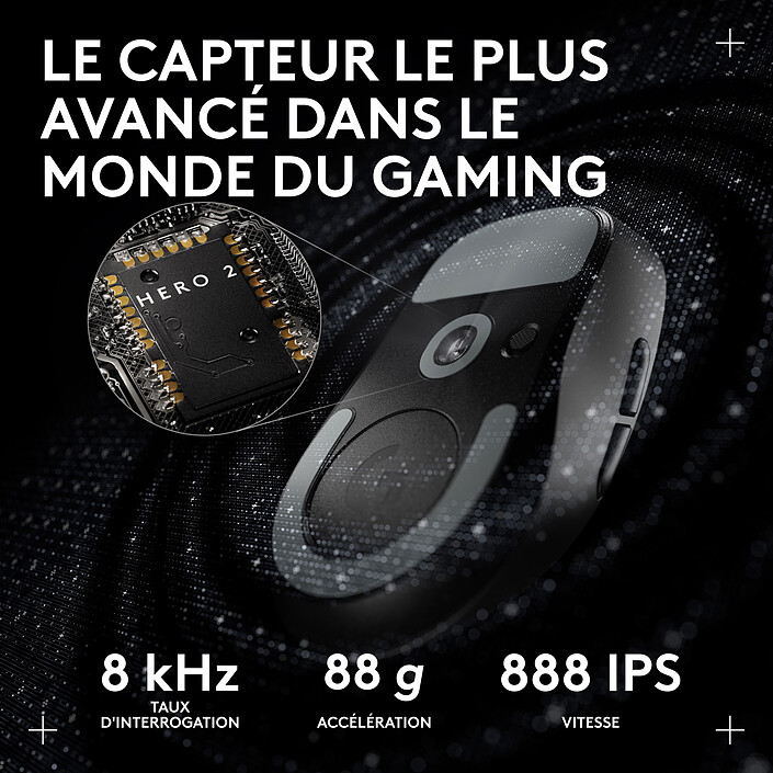 Acquista Logitech G Pro X Superlight 2c (Nero)