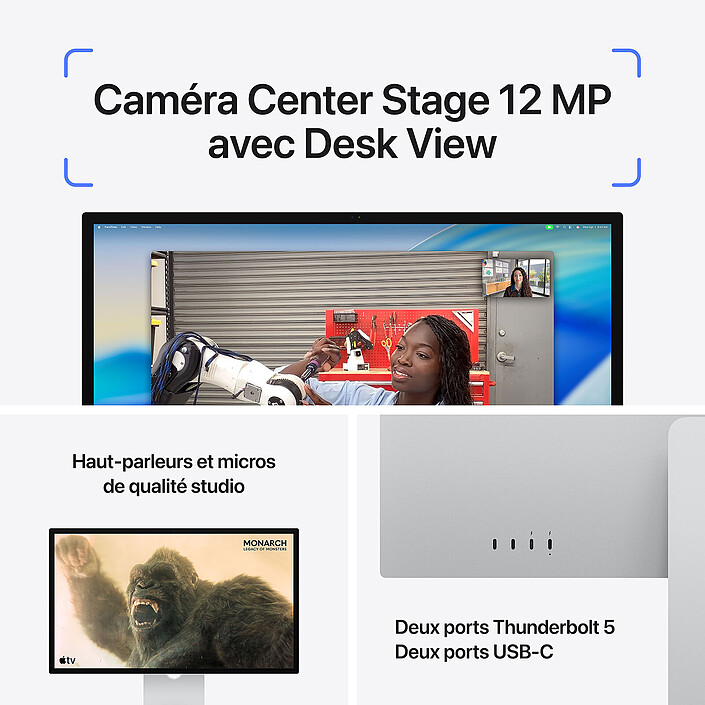 Avis Apple 27" LED - Studio Display - Verre standard - Support à inclinaison réglable