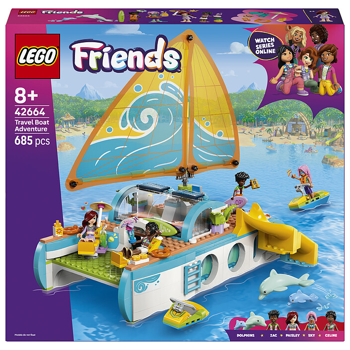 LEGO Friends 42664 L'Avventura in Barca
