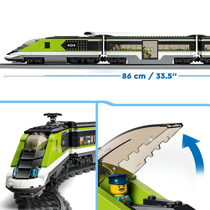 cheap LEGO City 60337 The Express Passenger Train