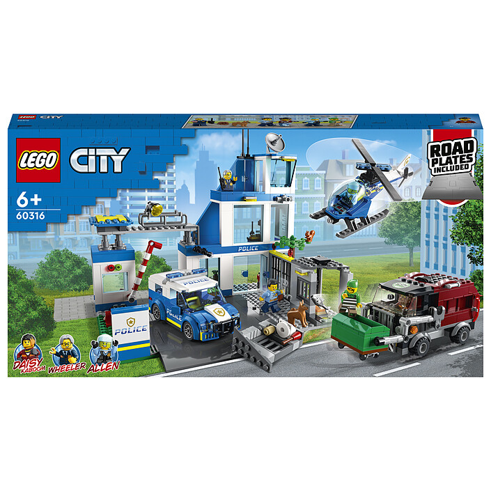 LEGO City 60316 La comisaría de policía