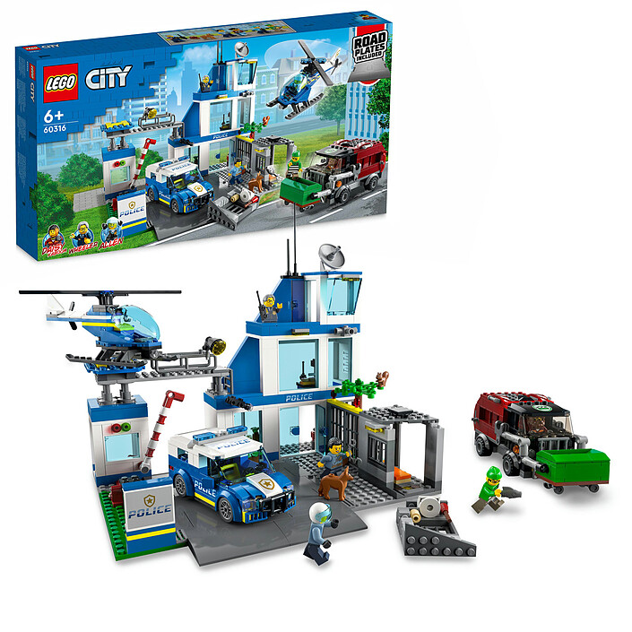 Opiniones sobre LEGO City 60316 La comisaría de policía