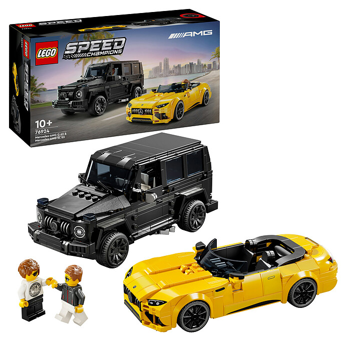 Opiniones sobre LEGO Speed Champions 76924 Mercedes-AMG G 63 y Mercedes-AMG SL 63