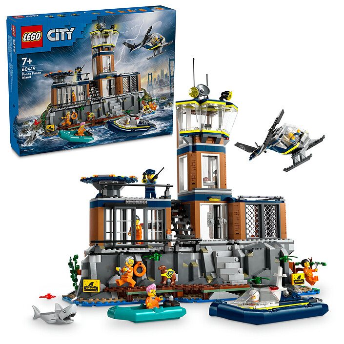 Avis LEGO City 60419 La Prison de la Police en Haute Mer 