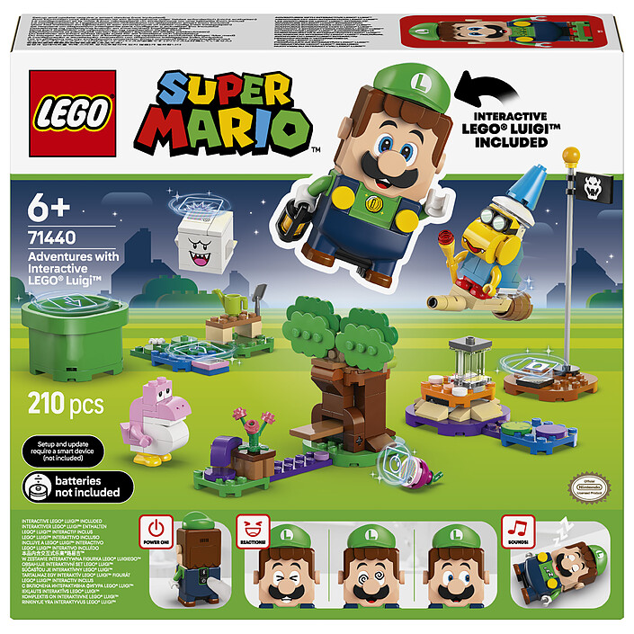 LEGO Super Mario 71440 Les Aventures de LEGO Luigi interactif