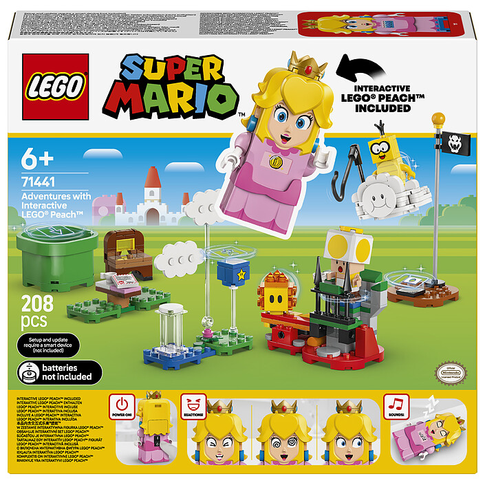 LEGO Super Mario 71441 Les Aventures de LEGO Peach interactive