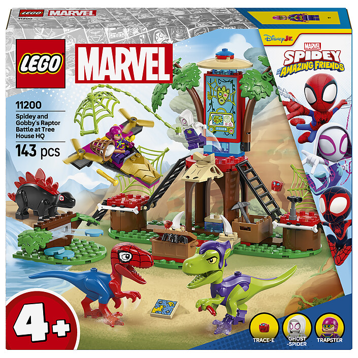 LEGO Marvel 11200 Spidey contre le raptor de Gobby à la cabane dans l'arbre