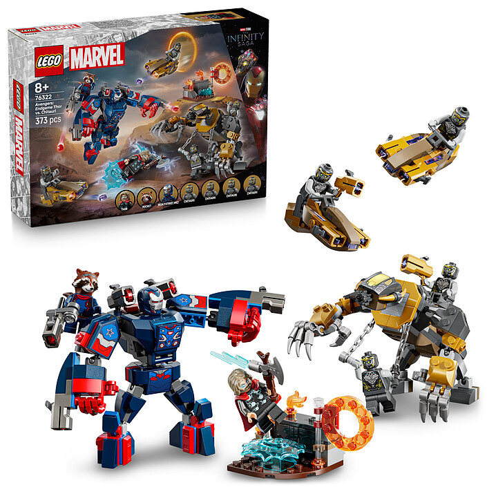 Avis LEGO Marvel 76322 Avengers : Endgame Thor Contre Chitauri 