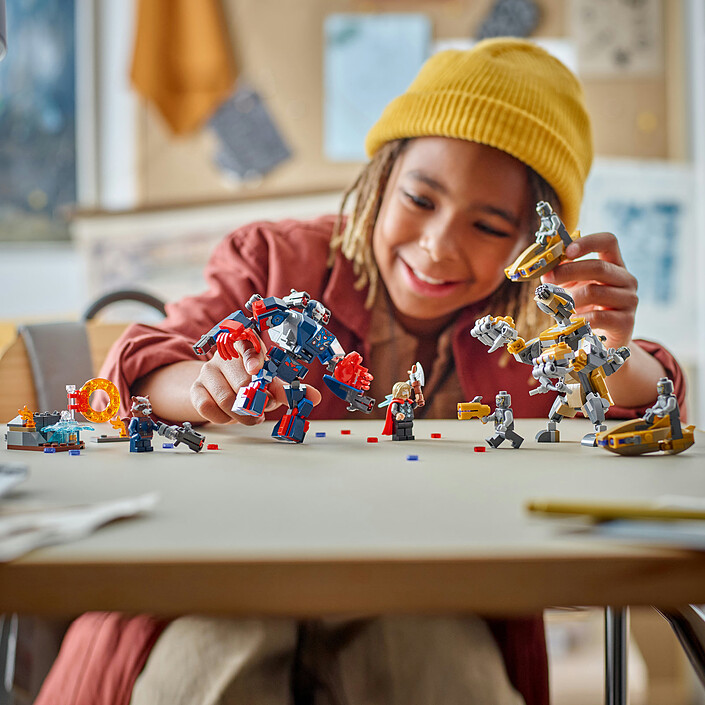 Acheter LEGO Marvel 76322 Avengers : Endgame Thor Contre Chitauri 