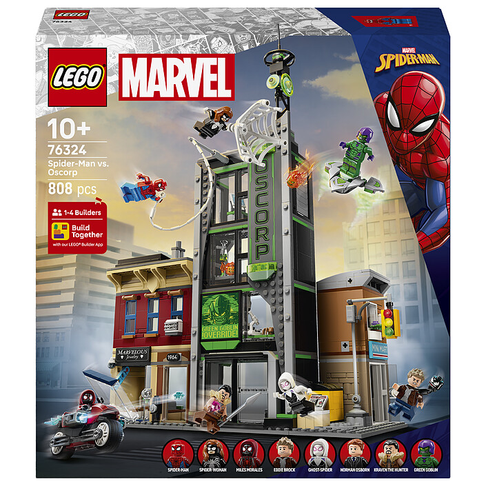 LEGO Marvel 76324 Spider-Man Contre Oscorp
