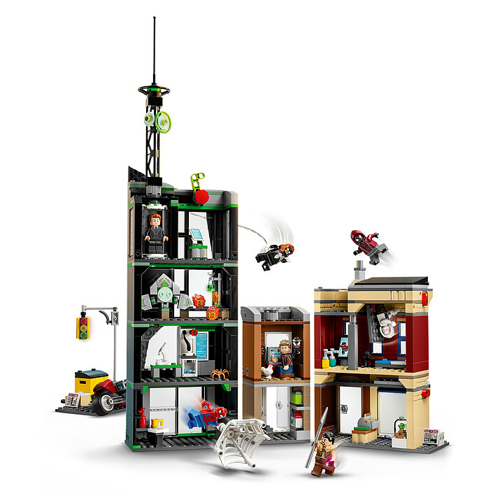 LEGO Marvel 76324 Spider-Man Contre Oscorp pas cher
