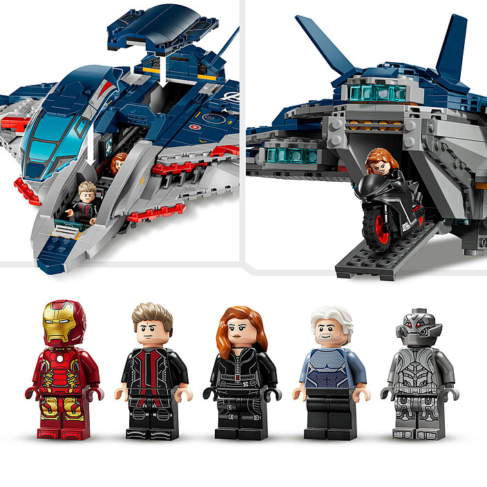 cheap LEGO Marvel 76325 The Avengers Quinjet: Age of Ultron