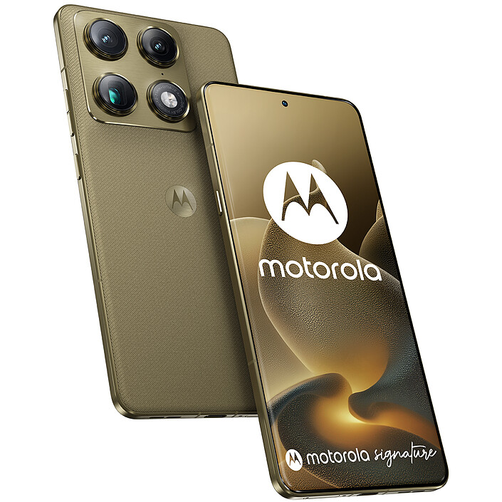Avis Motorola Moto Signature Vert Olive (16 Go / 512 Go)
