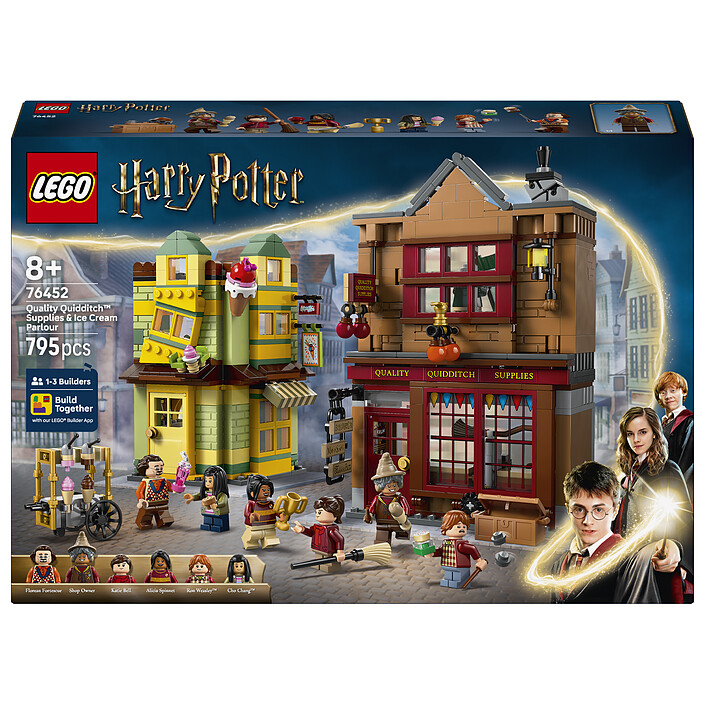 LEGO Harry Potter 76452 Quidditch Accessories Shop and Ice Cream Vendor