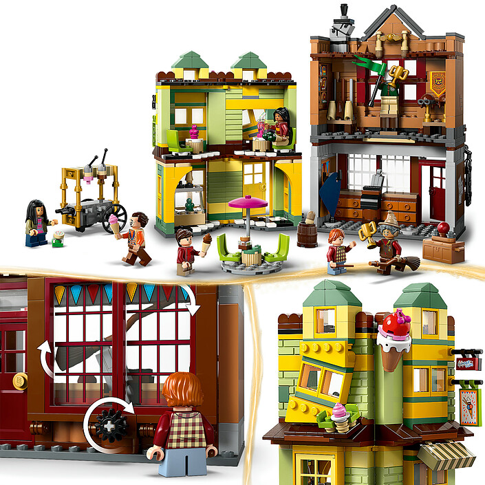 Buy LEGO Harry Potter 76452 Quidditch Accessories Shop and Ice Cream Vendor