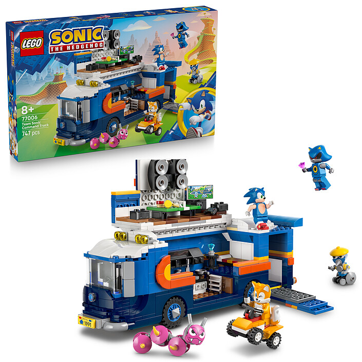 Opiniones sobre LEGO Sonic Le Hedgehog 77006 El Camión de Control del Equipo Sonic