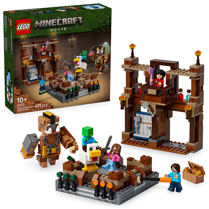 Opiniones sobre LEGO Minecraft 21272 El Ring de la Mansión del Bosque