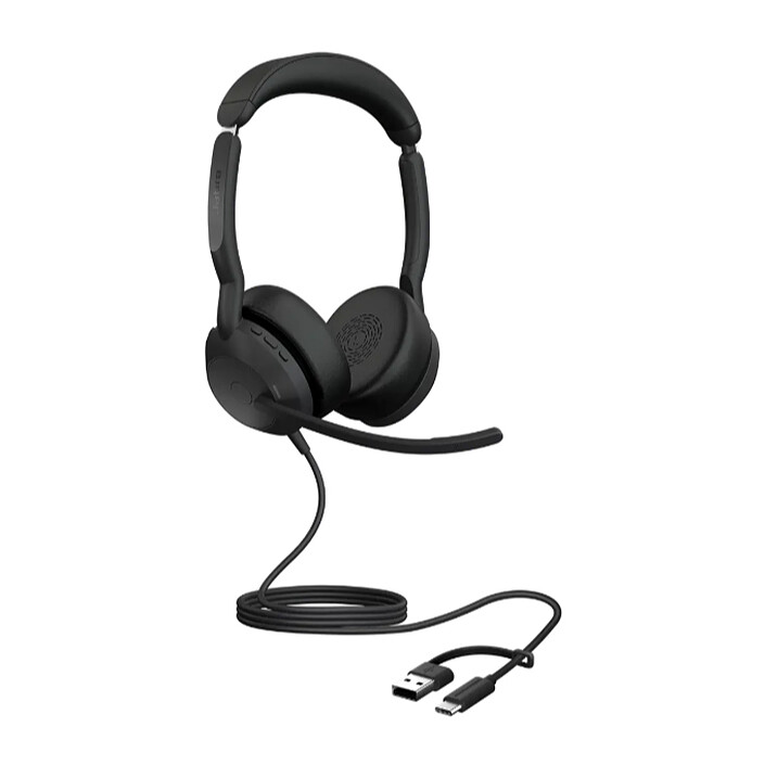 Jabra Evolve2 50 USB-C/A UC Stéréo Noir 