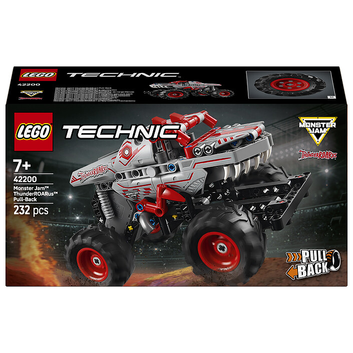 LEGO Technic 42200 Monster Jam ThunderROARus à rétrofriction