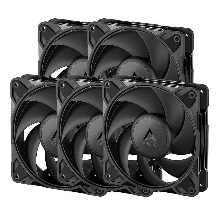 Arctic P12 Pro LN (Noir) - Pack de 5