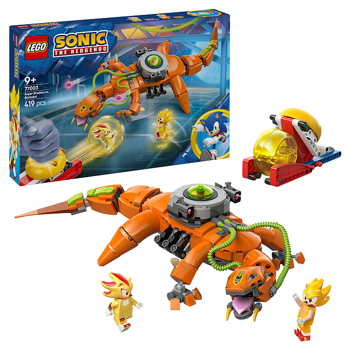Review LEGO Sonic The Hedgehog 77003 Super Shadow vs. Biolizard