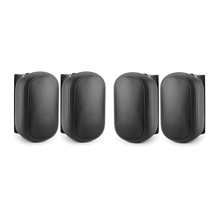 Triangle Pack 2 paires d'enceintes Secret EXT7 Noir mat