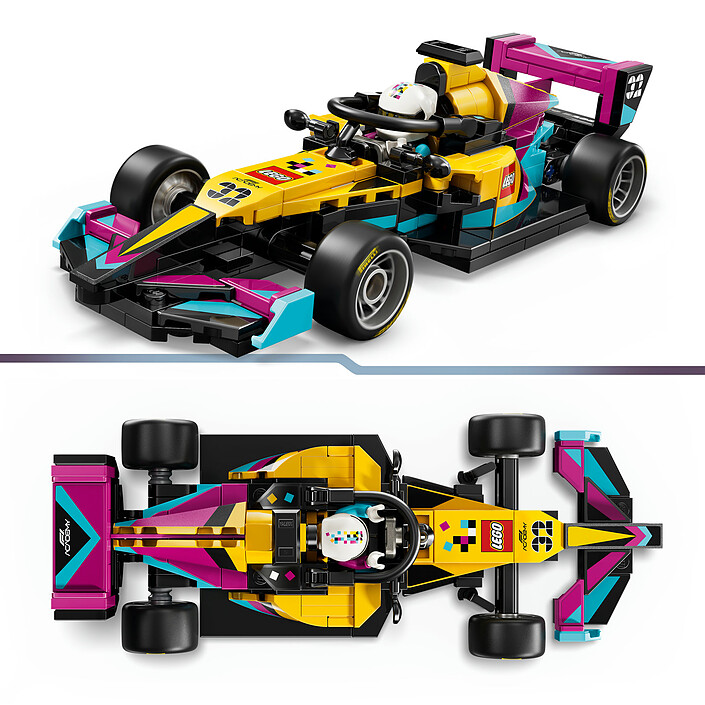 LEGO Speed Champions 77258 Voiture de Course F1 ACADEMY LEGO pas cher