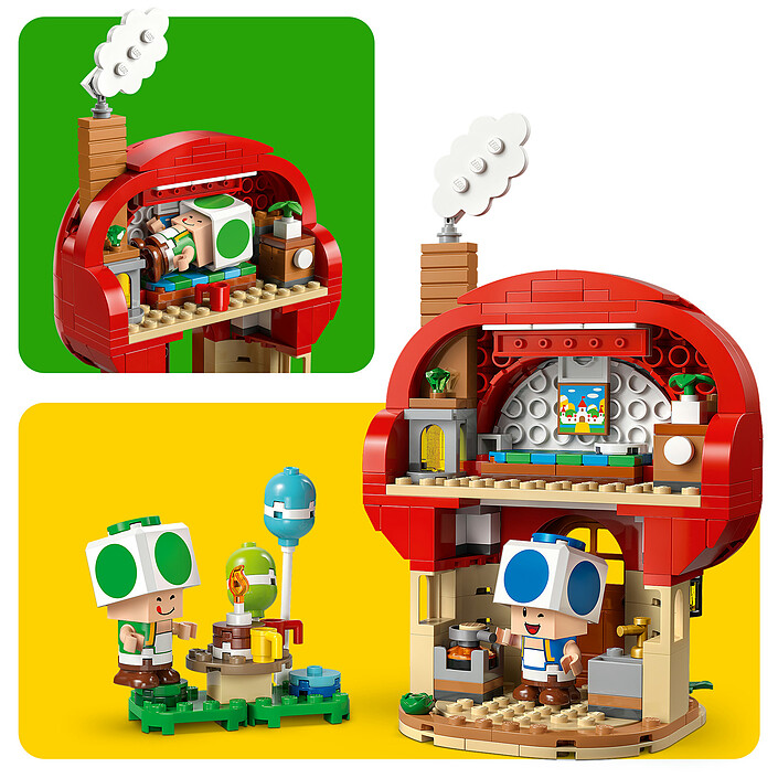 LEGO Super Mario 72041 Fête chez les Toads pas cher