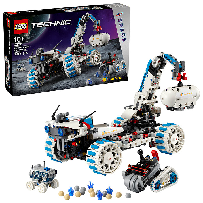Avis LEGO Technic 42211 Véhicule Lunaire Lunar Outpost