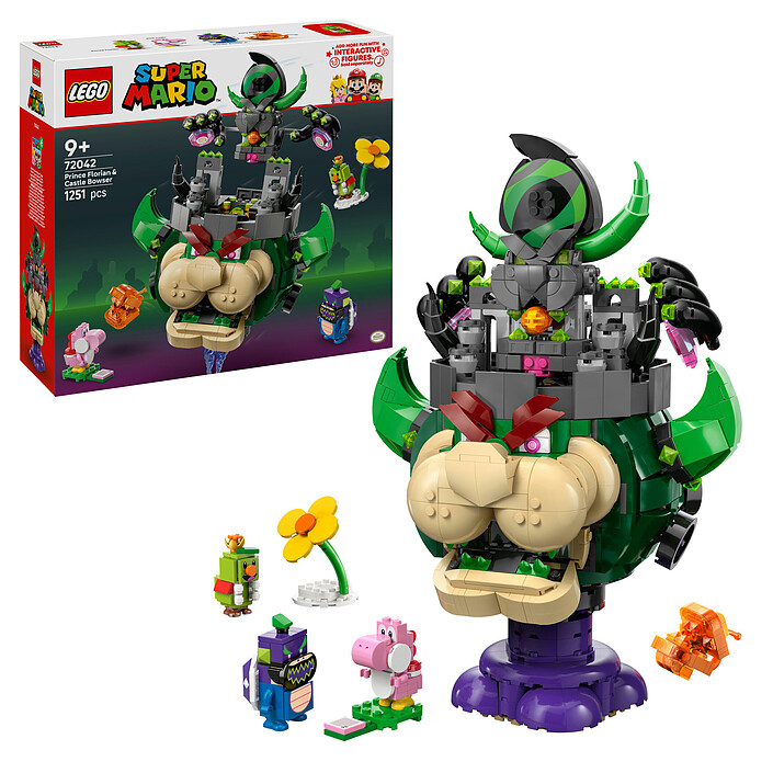 Avis LEGO Super Mario 72042 Prince Florian et Château de Bowser