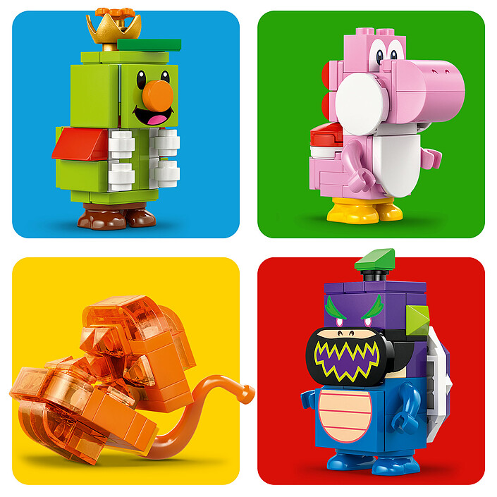 LEGO Super Mario 72042 Prince Florian et Château de Bowser pas cher