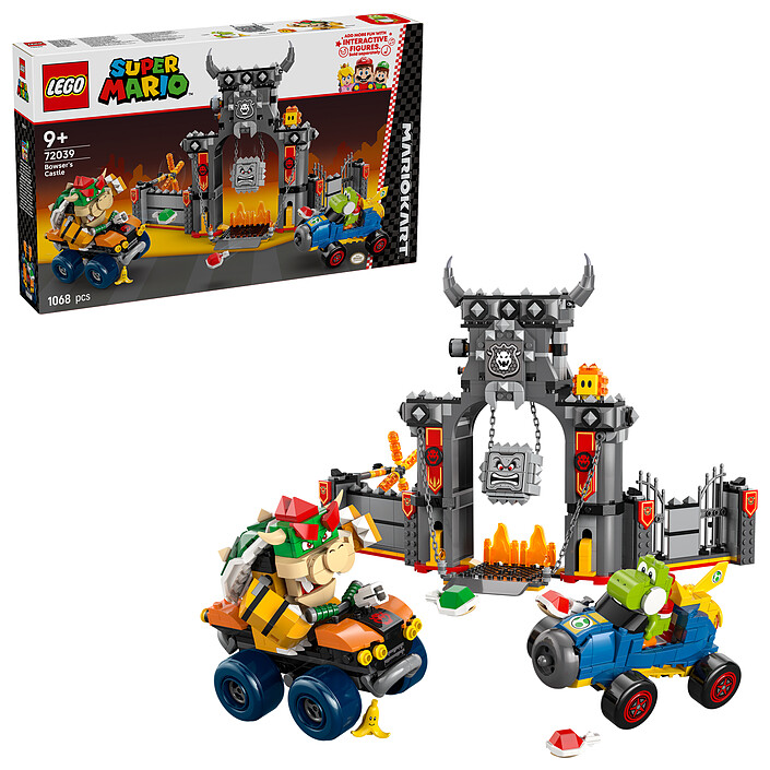 Avis LEGO Super Mario 72039 Mario Kart - Château de Bowser