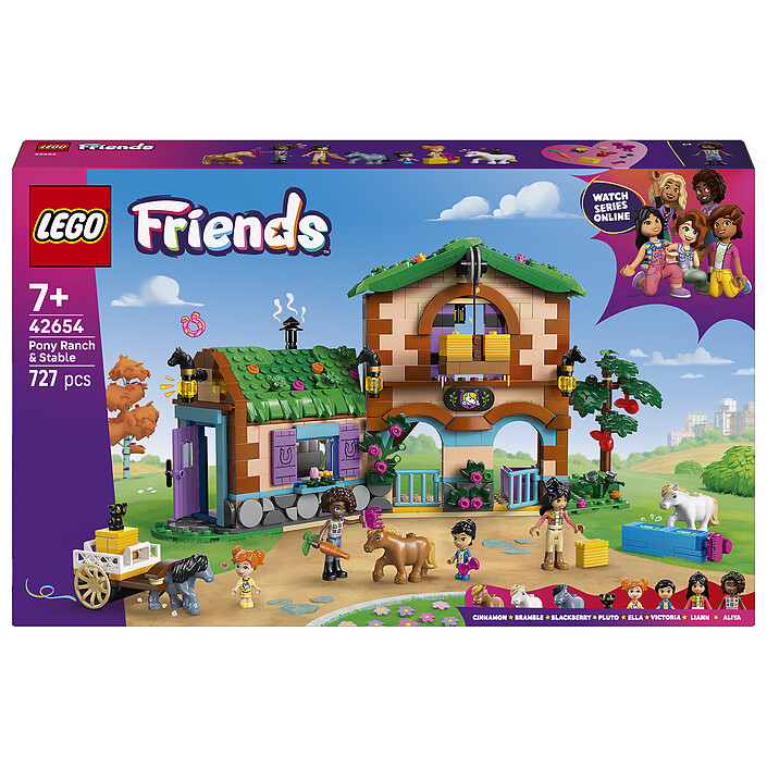 LEGO Friends 42654 Le Ranch et les Écuries des Poneys