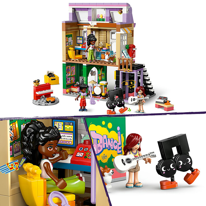 cheap LEGO Friends 42653 The Music Store and Apartment