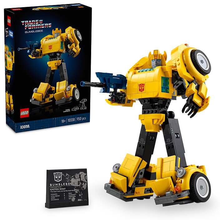 Avis LEGO Icons 10338 Transformers Bumblebee
