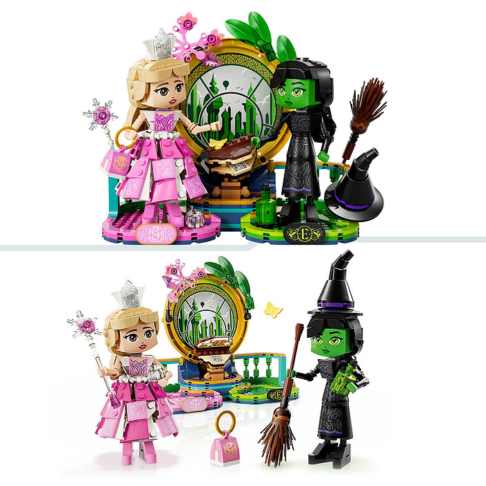 LEGO Wicked 75682 Figurines d'Elphaba et de Glinda pas cher