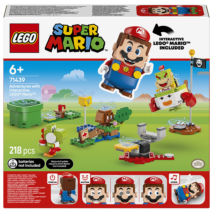 LEGO Super Mario 71439 Les Aventures de LEGO Mario interactif