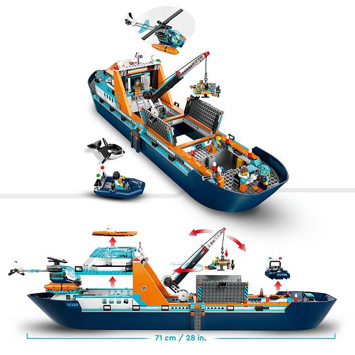 cheap LEGO City 60368 The Arctic Exploration Ship