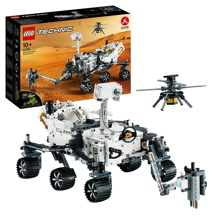 Review LEGO Technic 42158 NASA Mars Rover Perseverance