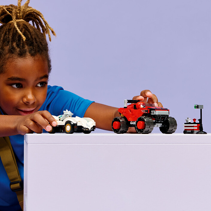Comprar LEGO Sonic The Hedgehog 77118 El Coche de Silver contra el Monster Truck de Knuckles