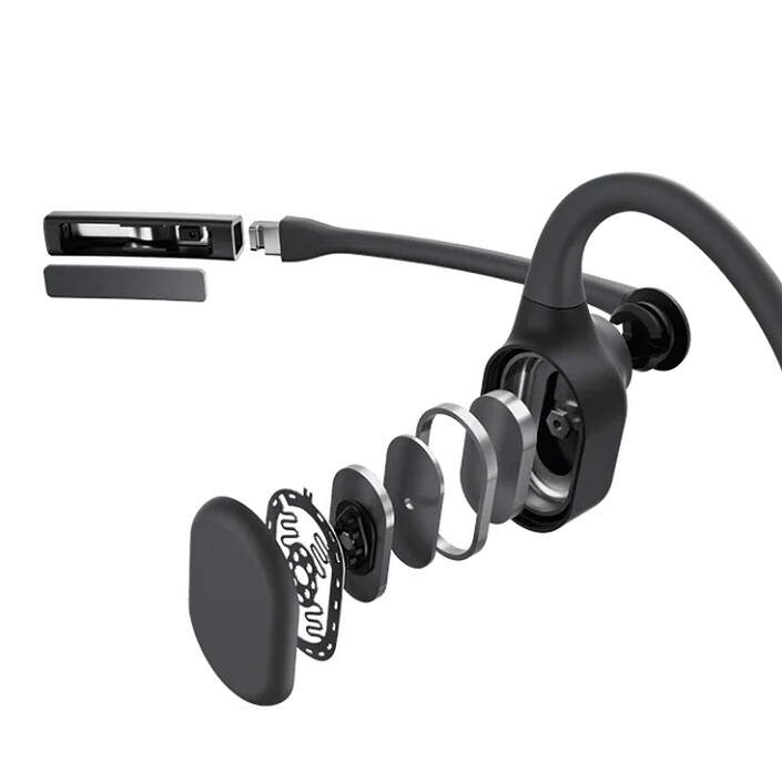 Acheter Shokz OpenComm2 UC - USB-C (Noir)